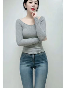 Retro High Waist Bell Bottom Jeans Womens Slim Fit Cotton Stretch Denim Pants Washed Light Color Casual Trousers