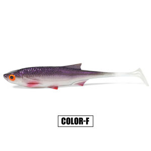 Spinpoler N.B Shad 11cm Sinking Swimbait Paddle Tail Soft Lure Realistic Scale Natural Bait Bass Pike Trout Perch River Fishing