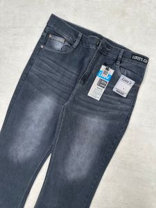 Celana Jeans Wanita Cutbray Highwaist Bahan Melar Stretch Korean Style Hangover Denim Premium