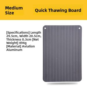 Rapid Thawing Board for Steak and Seafood