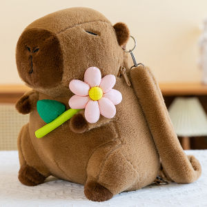 Capybara Plush Backpack Female Gift