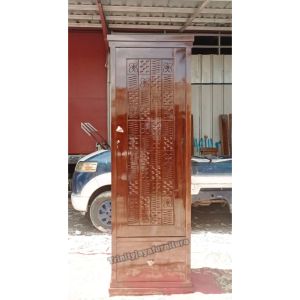 Lemari Pakaian 1 pintu Gamis Kayu Jati Muda/trinityjayafurniture