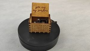 Wooden Music Box: A Perfect Valentine's Day & Birthday Gift