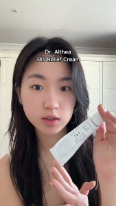 Dr Althea 345 Relief Cream Repair Cream Redness Improving Moisturizer Whitening Soothing Moisturizer Skin Dispel Face