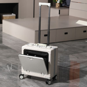 MANLVSHI | Front Opening Luggage 16 inches