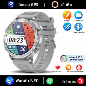 2025 ใหม่ GUHUAVMI IP68 กันน้ำ GPS กีฬาสมาร์ทนาฬิกาผู้ชาย AMOLED HD หน้าจออัตราการเต้นหัวใจ NFC บลูทูธนาฬิกาสมาร์ทผู้หญิง