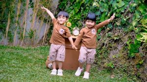 Baju Setelan Anak Perempuan Usia 6 Bulan Sampai 5 Tahun Baby Outdoor Series By Hooflakids