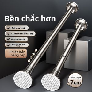 ZHIFAN | Giá Phơi Treo Telescopic Bằng Inox Gắn Tường