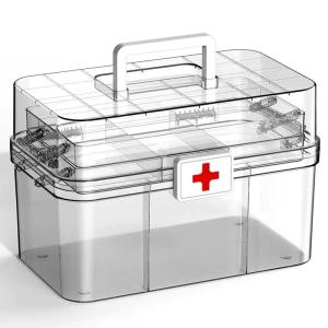 Qinju studio | Multi-layer Large Capacity First Aid Medicine Box
