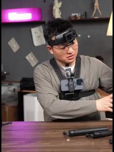 Ulanzi | First Person View Head-Mounted Bracket for Action Cameras Smartphones Vlogs