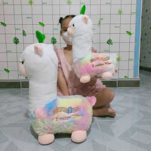 GẤU BÔNG CỪU LÔNG XÙ LẠC ĐÀ ALPACA LẠC ĐÀ MẦM CÂY NHIỀU MÀU MẪU MỚI CHO BÉ ÔM NGỦ