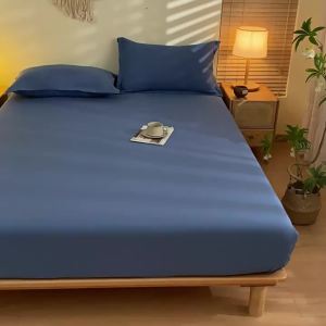 ผ้าปูที่นอน แบบคลุมรัดมุม 3ฟุต 3.5ฟุต 5ฟุต 6ฟุต 10 นิ้ว ชุดผ้าปูที่นอน ผ้าปูที่นอนสีพื้น ผ้าปูที่นอนกันไรฝุ่น ชุดเครื่องนอน