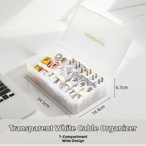 Transparent Divider Dust-proof Storage Box