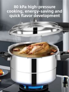 YIERLE | Mini Safe Pressure Cooker Stainless Steel