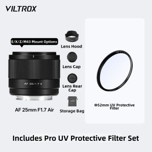 VILTROX | Wide Aperture Humanistic Fixed Focal Length Auto Focus Lens for X/Z/M43/E Mount Mirrorless Cameras