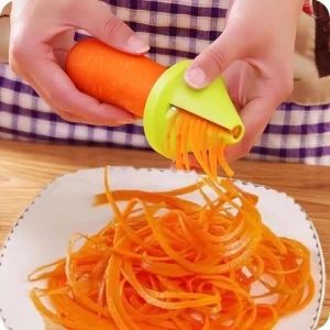 Máy Bào Rau Củ Xoay Tay Đa Năng - Dụng Cụ Nhà Bếp Bằng Thép Không Gỉ Dùng Cho Khoai Tây Củ Cải