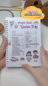 Sổ tay học giỏi SketchNote Toán 5 sổ tay tổng hợp toàn bộ kiến thức Toán lớp 5 cho học sinh