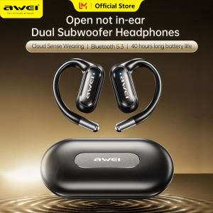 Awei OWS T93 Bluetooth earphone Original HiFi bass Stereo surround sound wireless earbuds SF-ears Directional noise reduction earpiece for outdoor Wireless Earphones Tws Ear Buds - Lazada