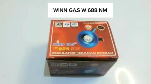 Regulator Winn Gas Plus Ampere / Amper Meteran Gas W 688 M Kemasan Dus Coklat