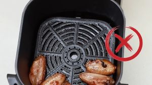 Silicone Air Fryer Round Basket Reusable Non-Stick Air Fryer Liners Heat Resistant Microwave Oil-proofing Baking Tray 硅胶炸锅托盘