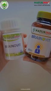 Obat Depresi Stres Penenang Pikiran Cemas Gelisah Pereda Emosi Susah Tidur Brainovit Naturindo