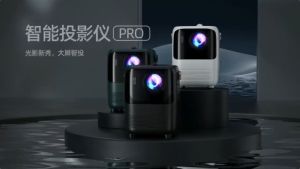 โปรเจคเตอร์ Mini Portable 4K Ultra HD Projector สำหรับโทรศัพท์มือถือ Android Mini Projector Keystone Home Cinema Classroom Office WiFi Wireless Mirror Screen Bluetooth HMDI Youtube Netflix ทีวีมือถือ