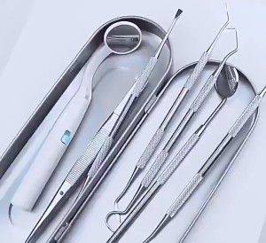 HEVEA LED Light Oral Mirror FREE BOX Dental Hygiene Tartar Scraper Calculus Plaque Remover Teeth Cleaning 牙科内窥镜牙齿口腔护理工具