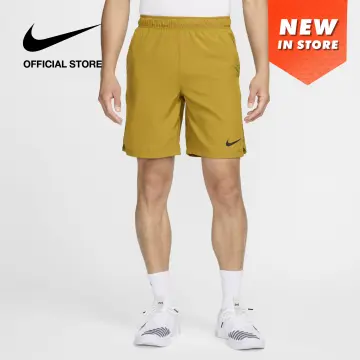 Nike Dri Fit Men s Woven 9 Training Shorts Bronzine Lazada Singapore