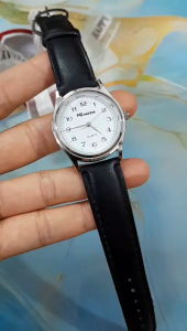 Đồng hồ nữ Misuzu dây da second hand si nhât đã qua sử dụng