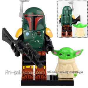 Boba Fett & Bantha Đồ Chơi Xếp Hình