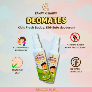Kamay ni Nanay DeoMates Kids Deodorant Spray - Safe for Kids