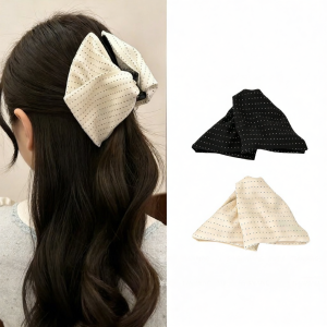 Dotted Triangular Stylish Head Clip Large Size