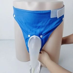 ซิลิโคนปัสสาวะพร้อม Pee Catheter 1000Ml 2000Ml สำหรับชายที่มีอายุมากกว่าผู้หญิง Bedridden Urinary Incontinence ผู้ป่วย