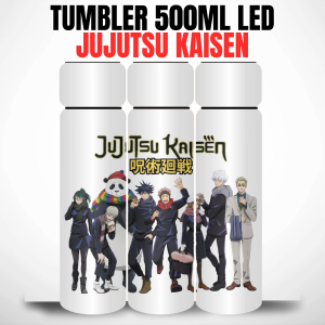 Tumbler Jujutsu Kaisen Stainless Steel 500ml – Desain Eksklusif Tahan Panas Dingin 12/24 Jam