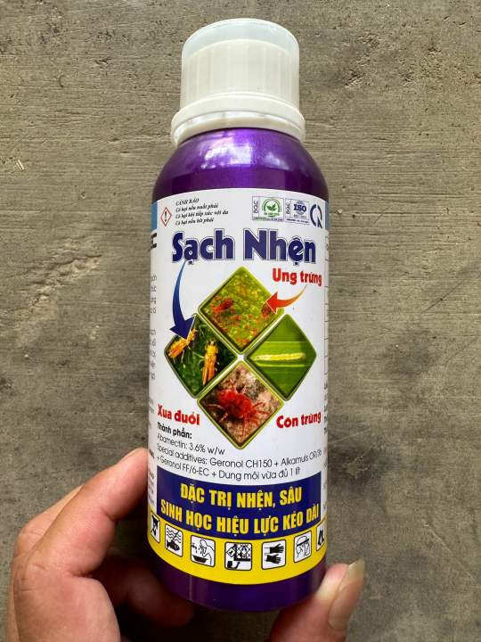 Thuốc trừ nhện ( chai 240ml) giúp sạch nhện - ung trứng - xua đuổi côn ...