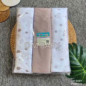 Seri Taro - 3 PCS Bedong Motif UK Jumbo 90x110cm Bahan Kaos SNI Bedong Bayi New Born Bedong Bayi Baru Lahir New Born