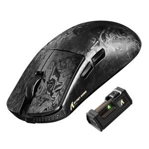 ATTACK SHARK | ATTACK SHARK R11 ULTRA 49g Carbon Fiber Wireless 8K Gaming Mouse PAW3950MAX Nordic 52840 MCU Nano Metal Ice Coating