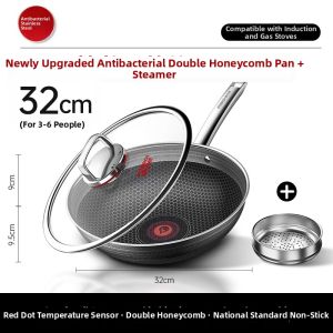 KBH | Dual Honeycomb Non-stick Steel Frying Pan