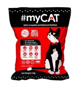1kg myCAT Cat Food: Premium Nutrition with High-Quality Ingredients for Your Feline