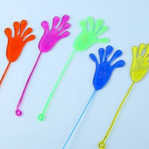 5-50 Pcs Sticky Hand Slap Toys - Stretchy Squishy Palm Toys for Kids Fun Party Favors & Novelty Gifts