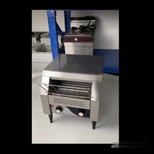 Stainless Steel Electric Conveyor Toaster Oven 150-300 Toast Heavy Duty
