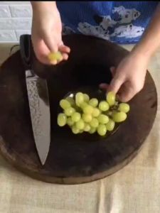 มีดเชฟญี่ มีดหั่นJ6 มีดทำครัว มีดสแตนเลส มีดแร่เนื้อคมๆ