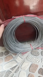 Dây cáp thép mạ kẽm Ø 3mm (2.8mm - Sợi 6x19) (Giá/ 1 mét dây)