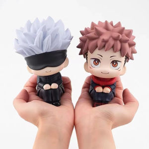 <Available> Anime Jujutsu Kaisen Action Figures PVC Yuji Gojo Nobara Megumi Animation Figura Dolls Model Toy For Kids Ornaments
