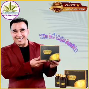 [Chính hãng] VIÊN BỔ THẬN BANIKHA Đông Trùng Hạ Thảo Thiên Phúc (30 viên x 2 lọ)/hộp