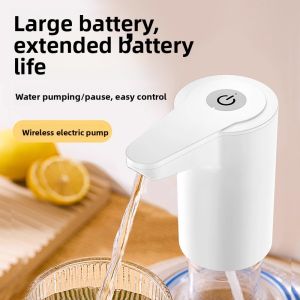 MONLEYTA | Electric Pure Water Dispenser Bucket Water Pump Large Bucket Pressure Water Extractor Rechargeable Drinking Water Device