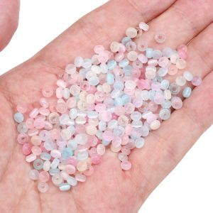 5g/bag 4x2.5mm Glass Donuts Cat Eye Rice Beads For Handmade Bracelet Necklace Earring Keychain DIY Craft Jewelry Making Accessories