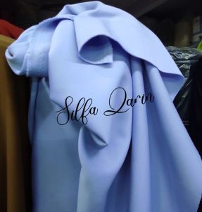 Kain Scuba Polos Stretch Premium Gramasi 280 (Bahan Adem & Jatuh) / Bahan Scuba Meteran (Harga Per 1 Meter)