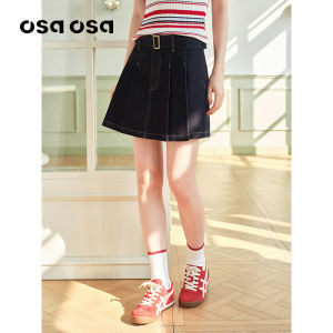 OSA | Cool Breathable Striped Knit Short Sleeve Blouse