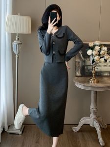 SUYE | Autumn New Fashionable Youthful Versatile Two-piece Dress Set